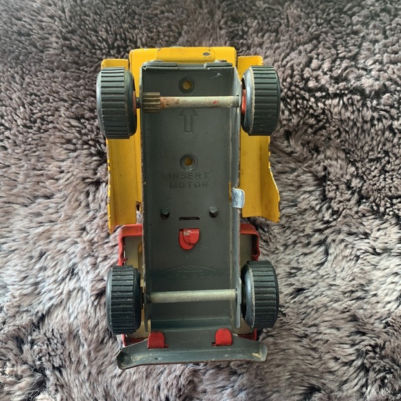 Vintage ZOOMER BOOMER Toy Cement Mixer Truck 1970'S Metal - Picture 7 of 7